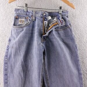 Cinch Mens Jeans 30x32 Light Wash Straight Leg Denim Pants Western Cowboy Rodeo